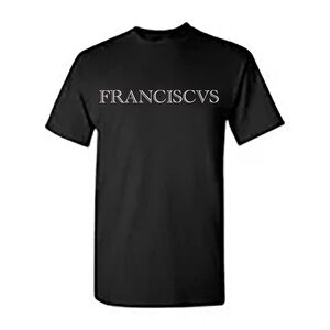FRANCISCVS Black Short Sleeve Tee with Print